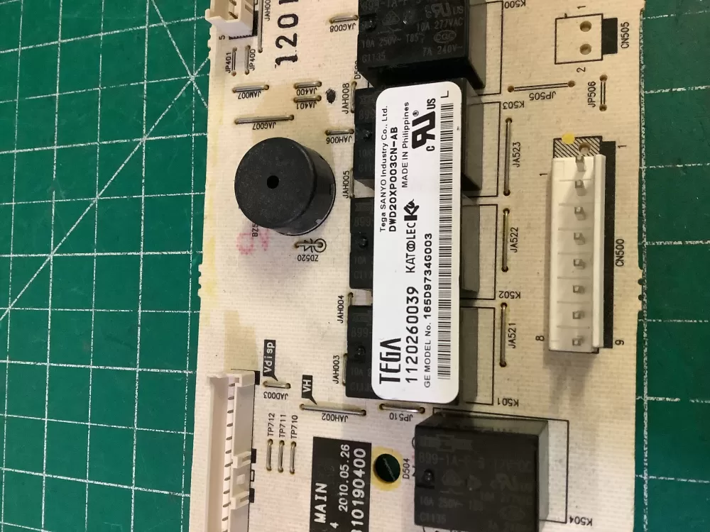 GE 165D9734G003  WD21X10470  2443793  AP5645443  PS4704220  EAP4704220 Dishwasher Control Board