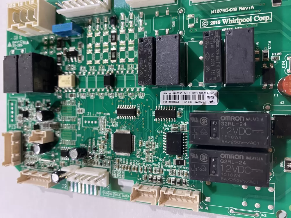 Whirlpool W10872523 W11169503 Refrigerator Control Board AZ185945 | BK2725