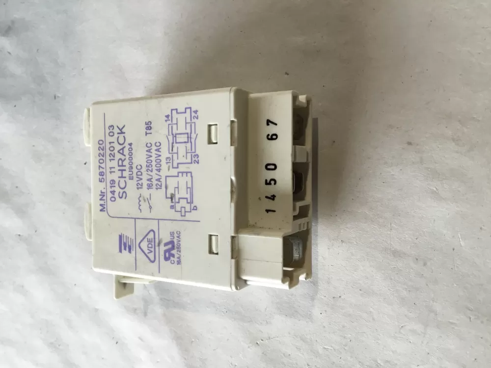 Miele 5870220 Dishwasher Heating Element Relay AZ150022 | SL184