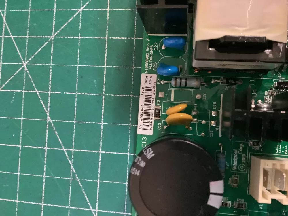 Whirlpool KitchenAid W10624574 Refrigerator Control Board AZ184789 | NR2671