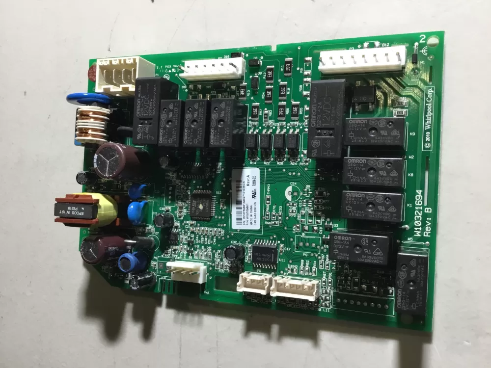 Kenmore  Maytag  Whirlpool W11035841  4461760  PS11773175  W10759661  W10887255  WPW10759661  AP6039982 Refrigerator Control Board