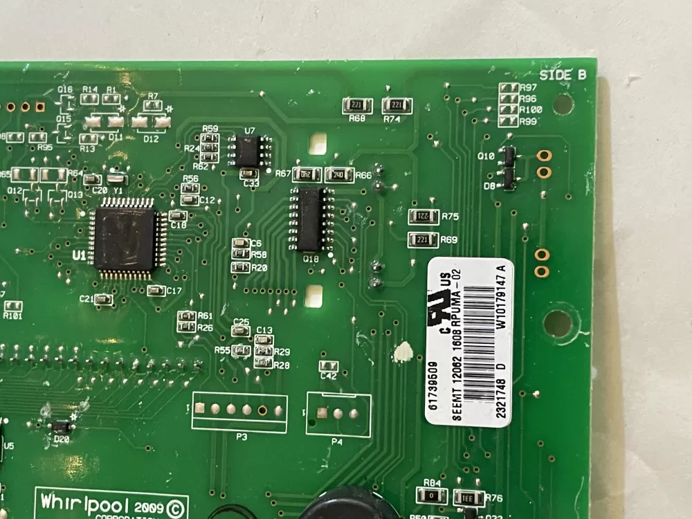 Whirlpool 61739509 Refrigerator Dispenser Control Board AZ151647 | KM1862