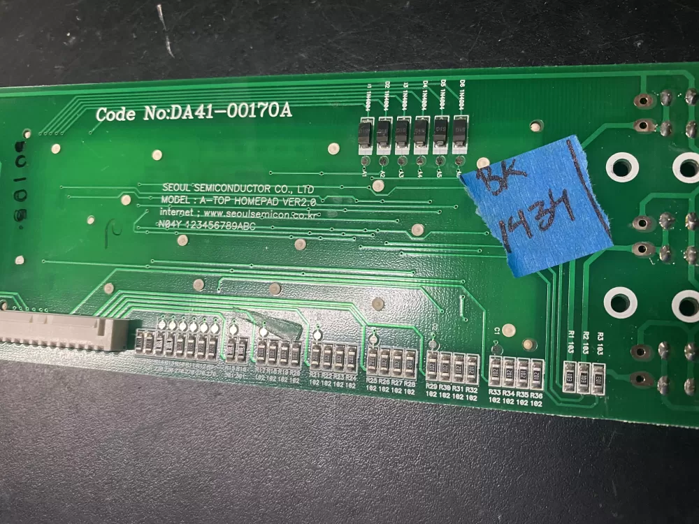 Samsung Whirlpool Refrigerator Control Board Dispenser AZ6520 | BK1434