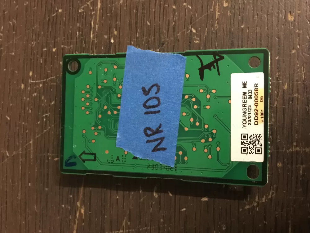 Samsung DD92-000 Dishwasher Display Control Board AZ21620 | NR105
