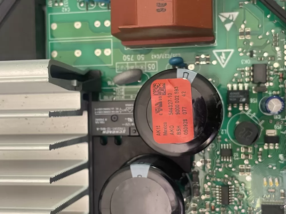 Bosch 9000 002 593 544327 10 Washer Control Board AZ193626 | KMV690