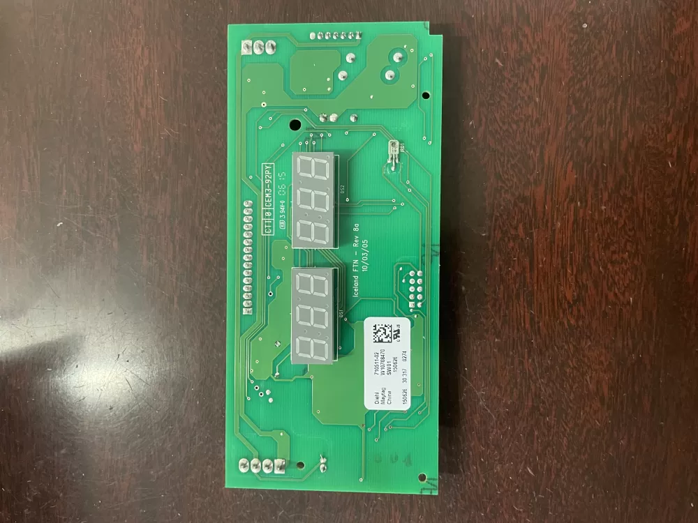 Maytag W10799818 W10708470 Refrigerator Dispenser Control Board AZ51287 | KM1905