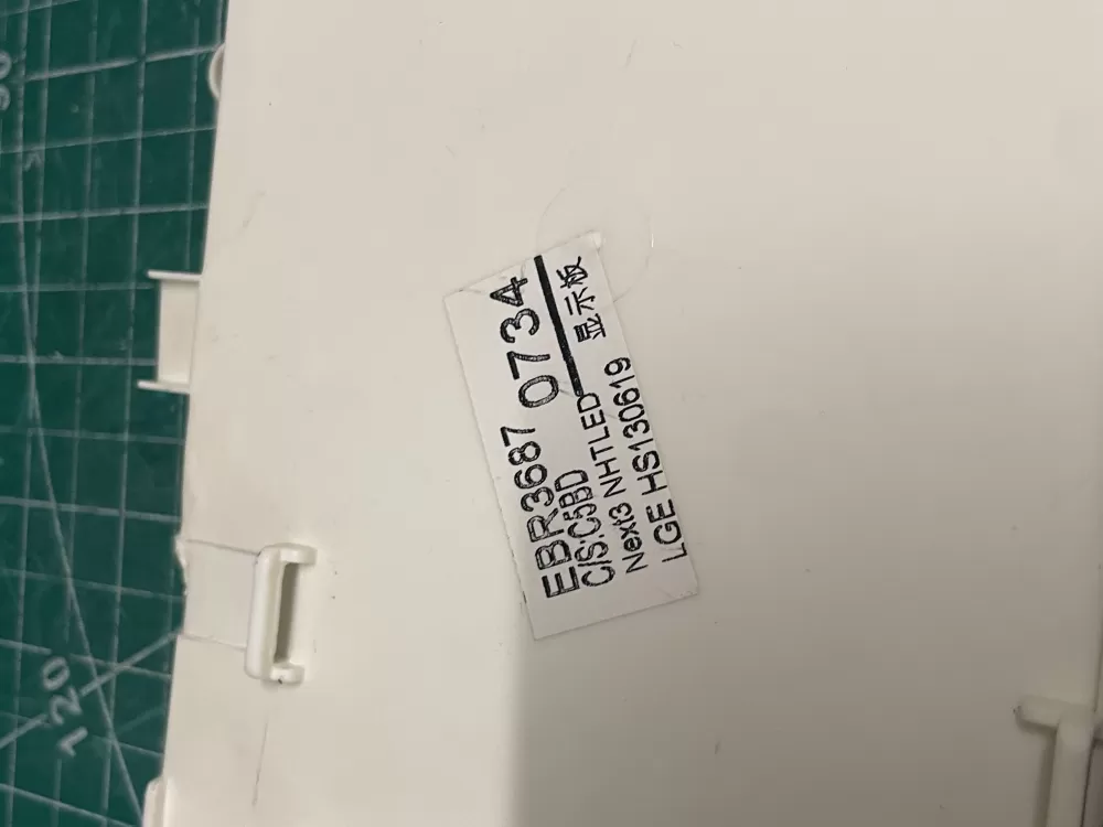 LG EBR36870734 Washer Display Control Board AZ212173 | Wmv935