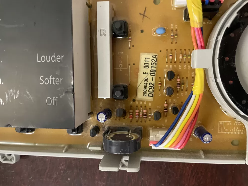 Samsung DC92 00152A Dryer Control Board AZ36630 | KMV304