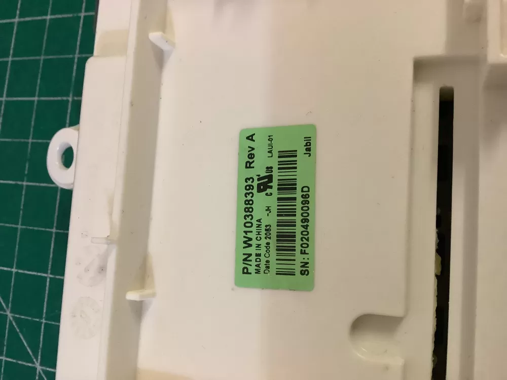 Whirlpool W10388393 Washer Control Board AZ195936 | NR582