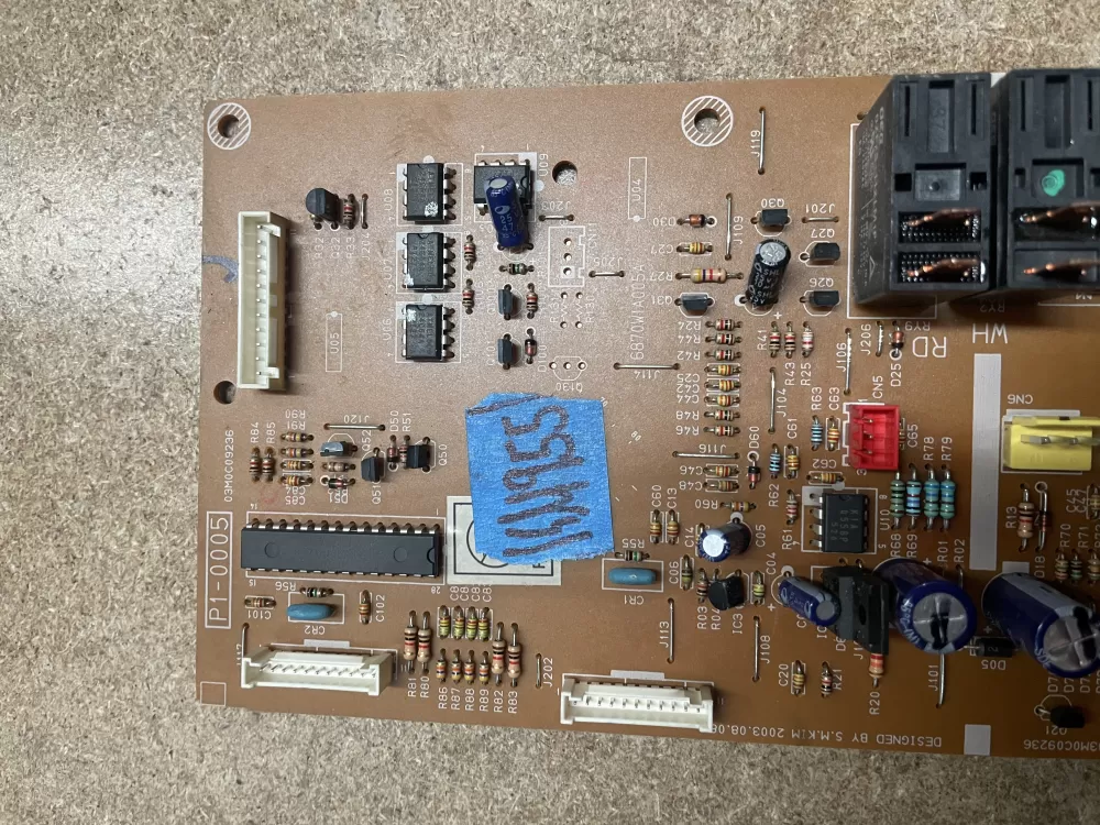 LG Microwave 05m2c10208 6170w2g005a Main Control Board AZ2796 | KM955