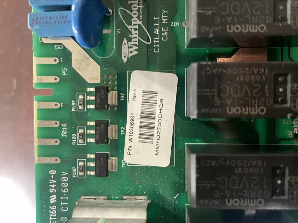 461970253083 w10306981 W10391042 Washer Control Board AZ37477 | Wm454