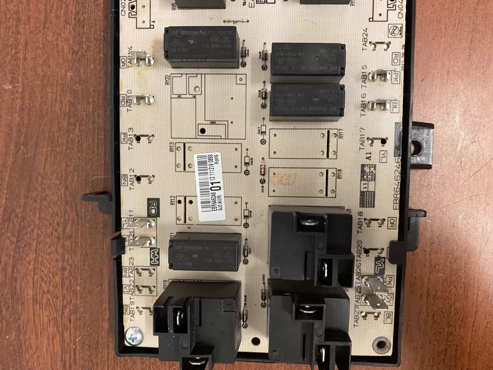 LG EBR64624501 EBR64624601 Range Control Board Relay Power AZ53062 | BKV535