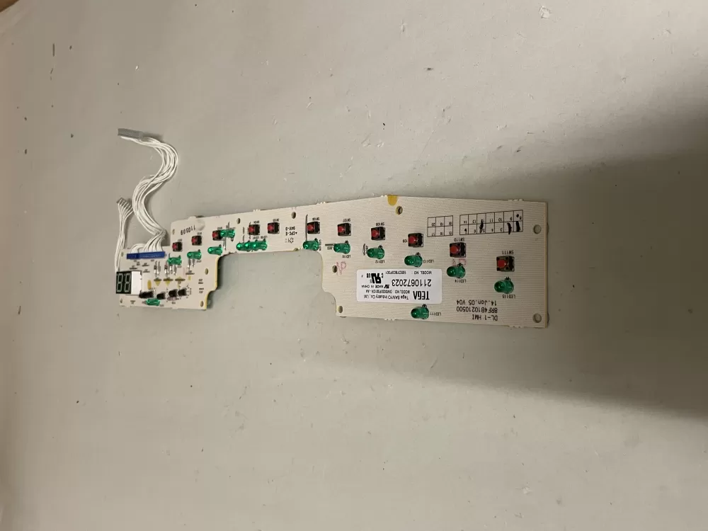 GE 165D7803P301 Dishwasher Control Board AZ55445 | Wm1954