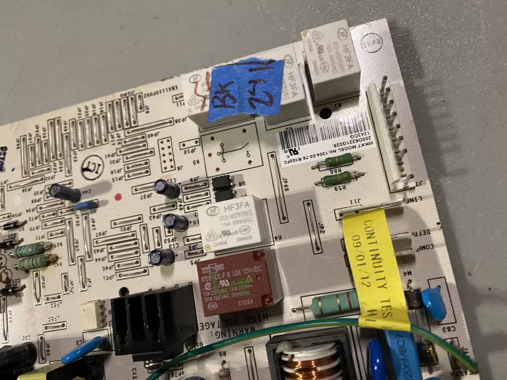 GE 200D6221G028 EBX1110P002 Refrigerator Control Board AZ27771 | BK241