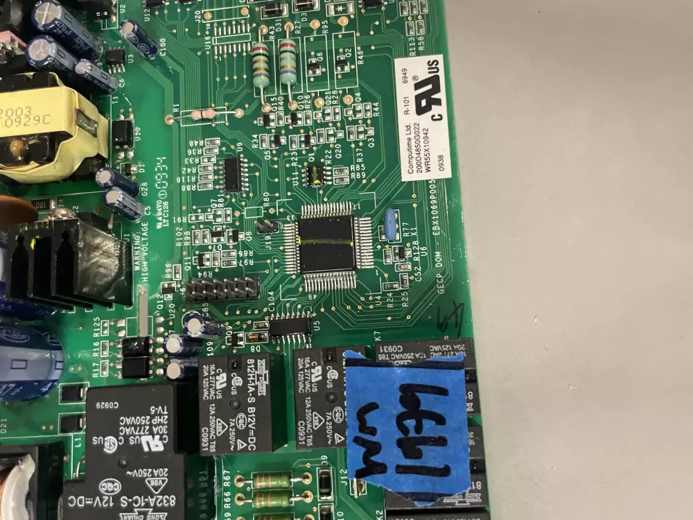GE 200D6221G028 EBX1110P002 Refrigerator Control Board AZ220048 | Wm1979