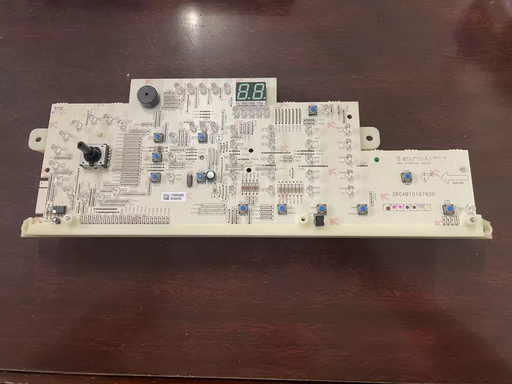 GE 175d6854g003  2713KA0504 Washer Control Board