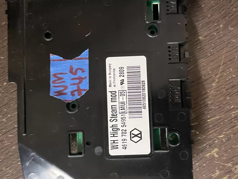 Whirlpool 4619 702 54951B Washer Control Board AZ48633 | Wm745