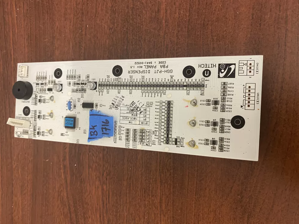 Samsung DA41-00522A Refrigerator Dispenser Control Board AZ41009 | BK1716