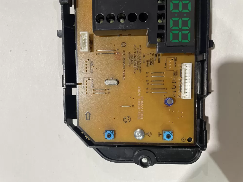 Samsung DC92 01802G Washer Control Board AZ187124 | KMV773