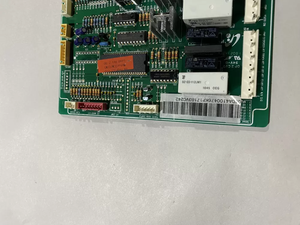 Samsung DA41 00476K DA4100476K Refrigerator Control Board AZ141749 | BK1199