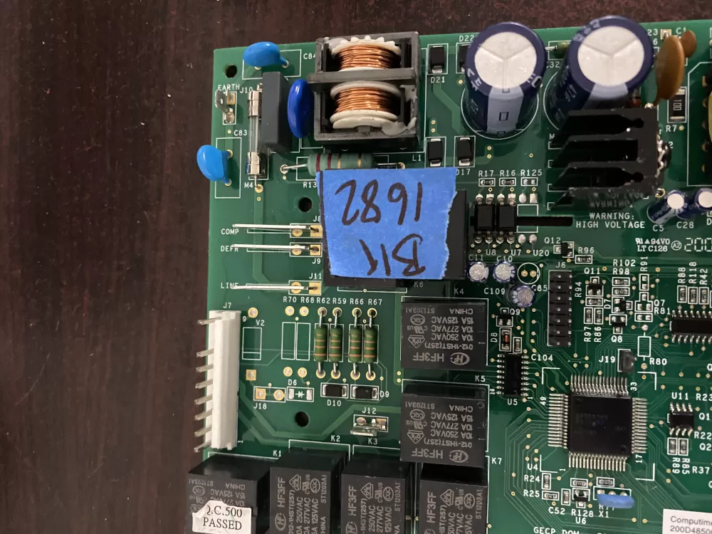 GE 200D2260G008 PD00074367 AP7188100 Refrigerator Control Board AZ32895 | BK1682
