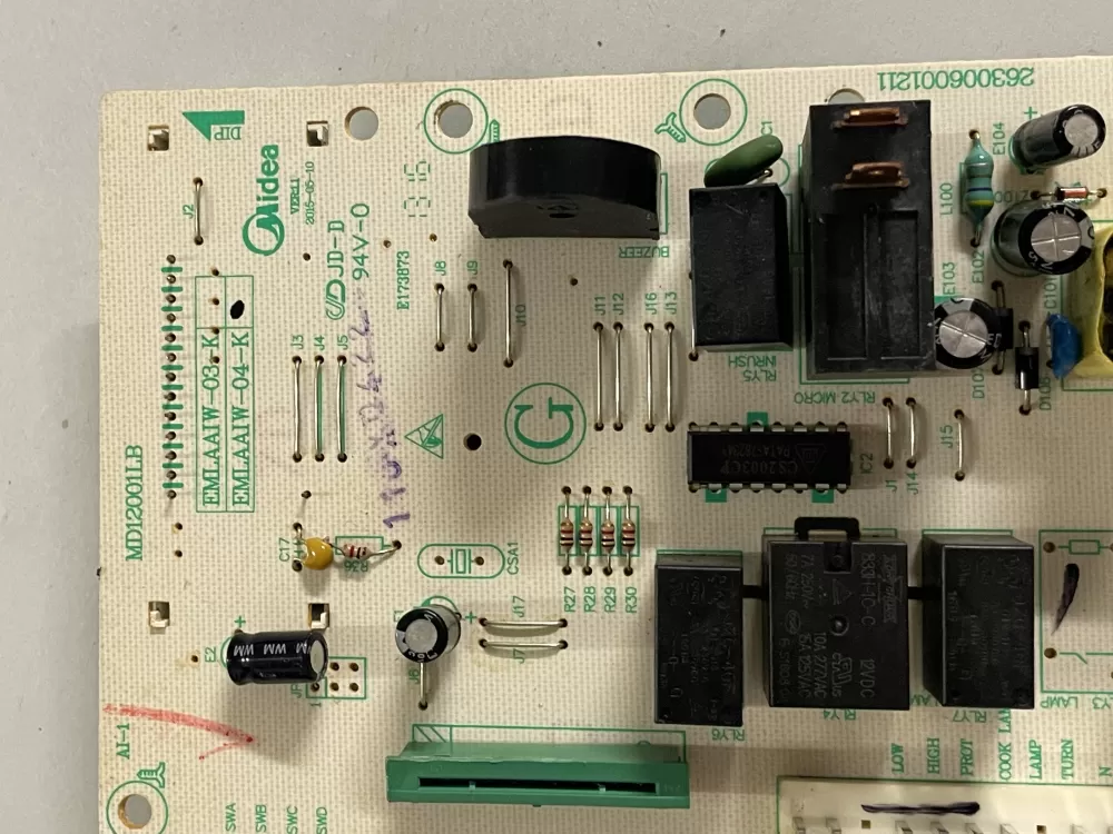 5304477390 EMLAAIW-04-K Frigidaire Microwave Control Board AZ143896 | KM2404