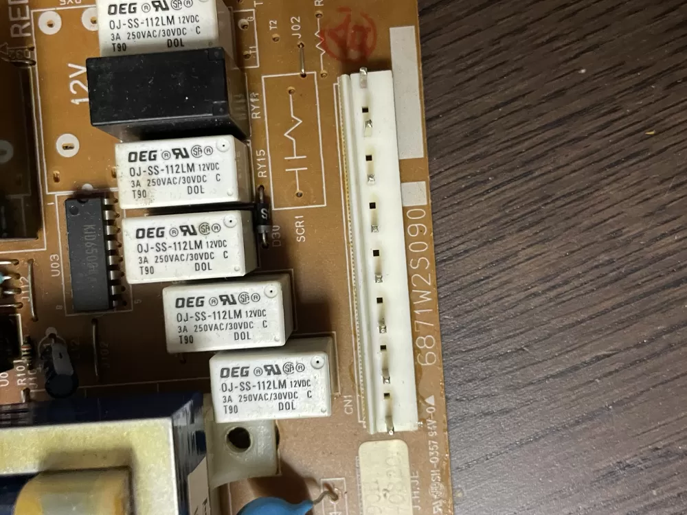 Microwave Control Board 6871W2S090H AZ37271 | Wm458