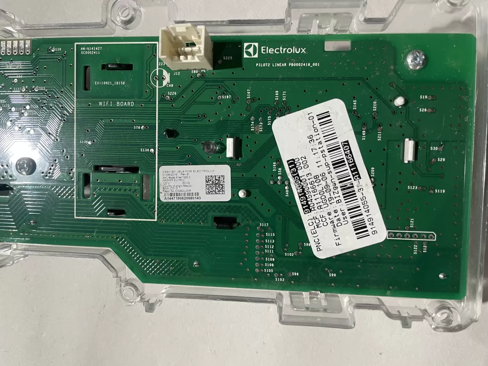 Electrolux 914914055 A04187810 Washer UI Control Board AZ203497 | KM1754