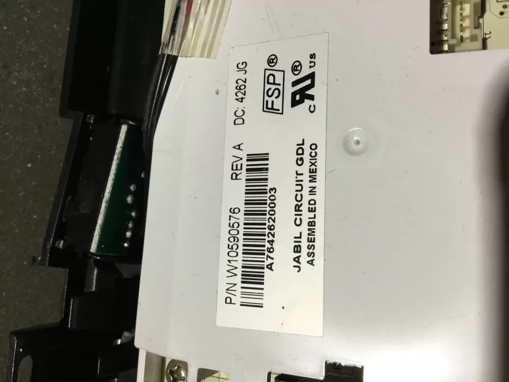 Whirlpool W10502235 Refrigerator Control Board Dispenser AZ85925 | NR1520