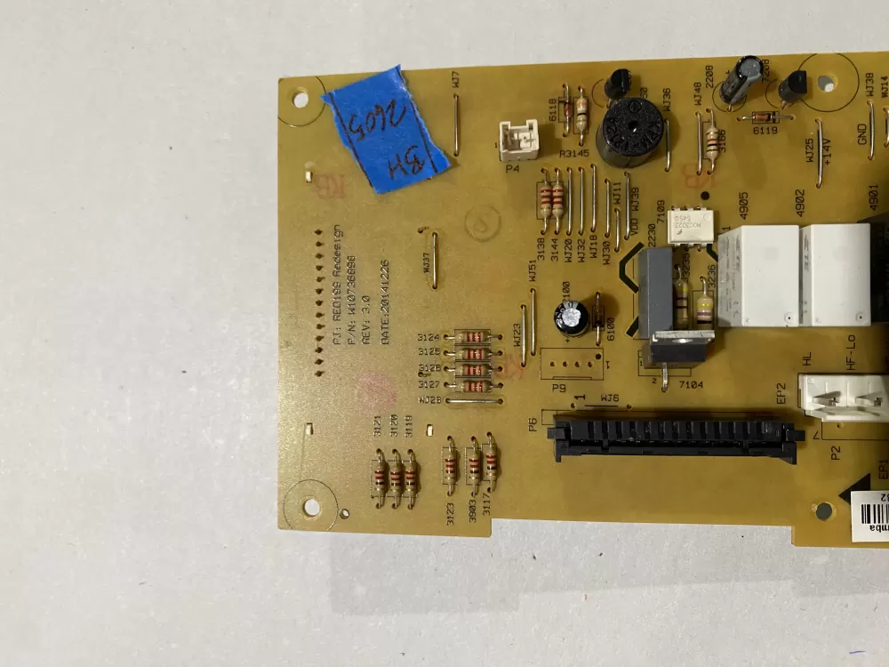 Whirlpool W10730291 W10810046 Microwave Control Board AZ170123 | BK2605