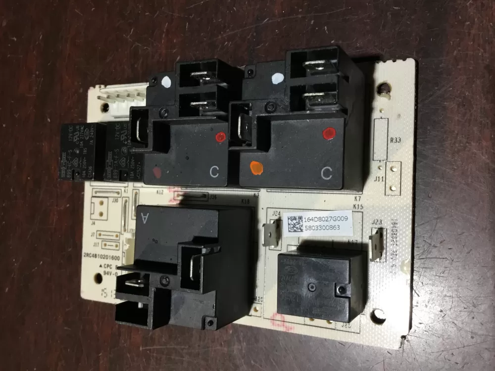 GE 164D8027G009 Range Relay Control Board Wb27t11355 AZ64313 | NR2095