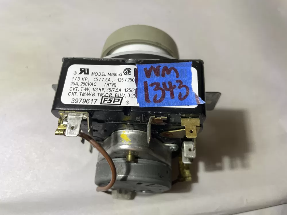 Whirlpool Kenmore Maytag WP3979617 3979617 Dryer Timer AZ106976 | Wm1344