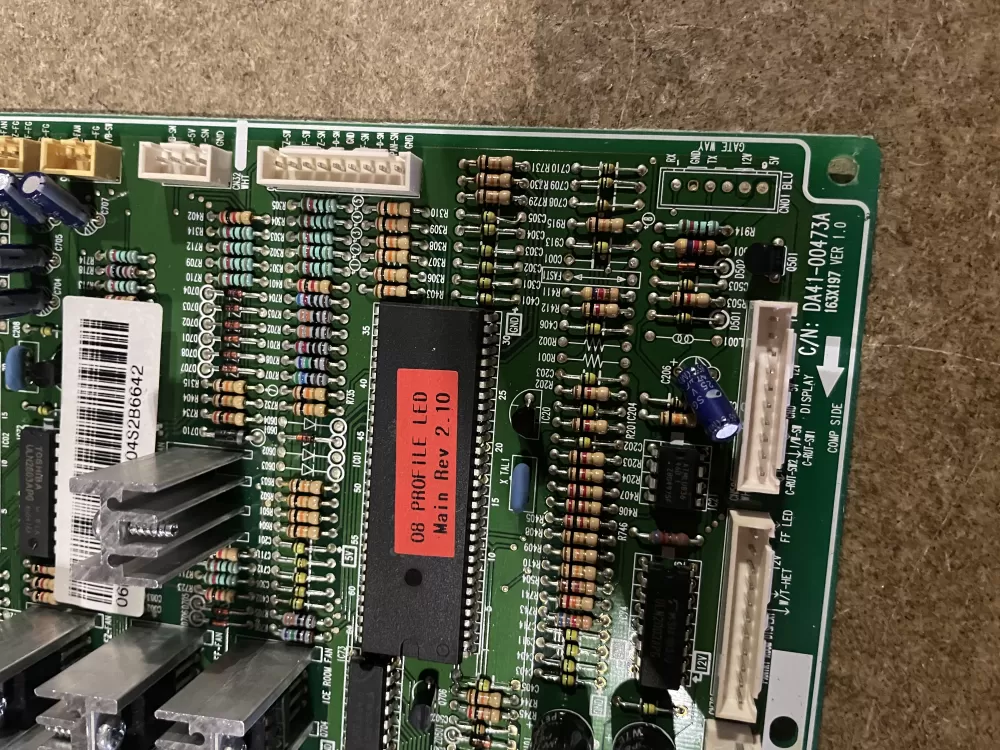 Samsung DA41 00476E Refrigerator Control Board AZ24800 | KM349