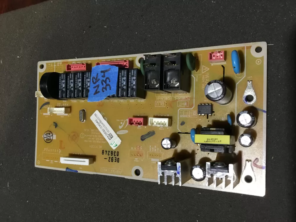 Samsung DE92-03624B DE41-00447A Microwave Main Control Board AZ82294 | NR334