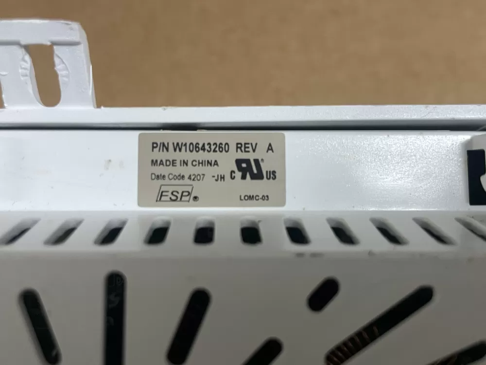 Whirlpool W10643260 WPW10643260 Washer Control Board AZ101827 | Wm896