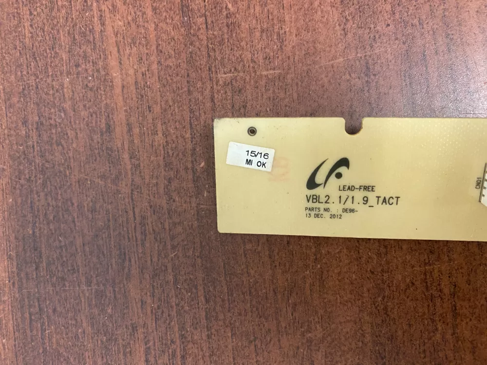 Samsung E316362 Control Panel AZ49202 | BK1801