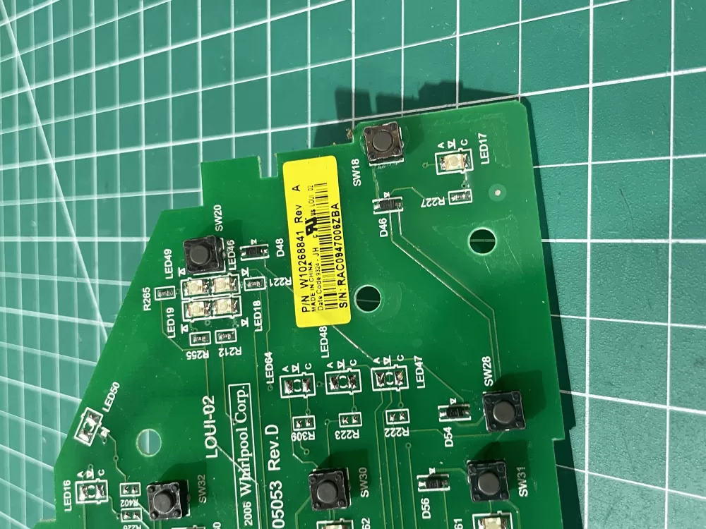 Maytag W10268841 W10240482 WPW10268841 Washer WP Control Board AZ195250 | Wm252