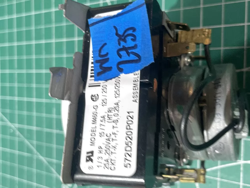 GE 572D520P021 WE4M271 Dryer Timer AZ197521 | Wm2735