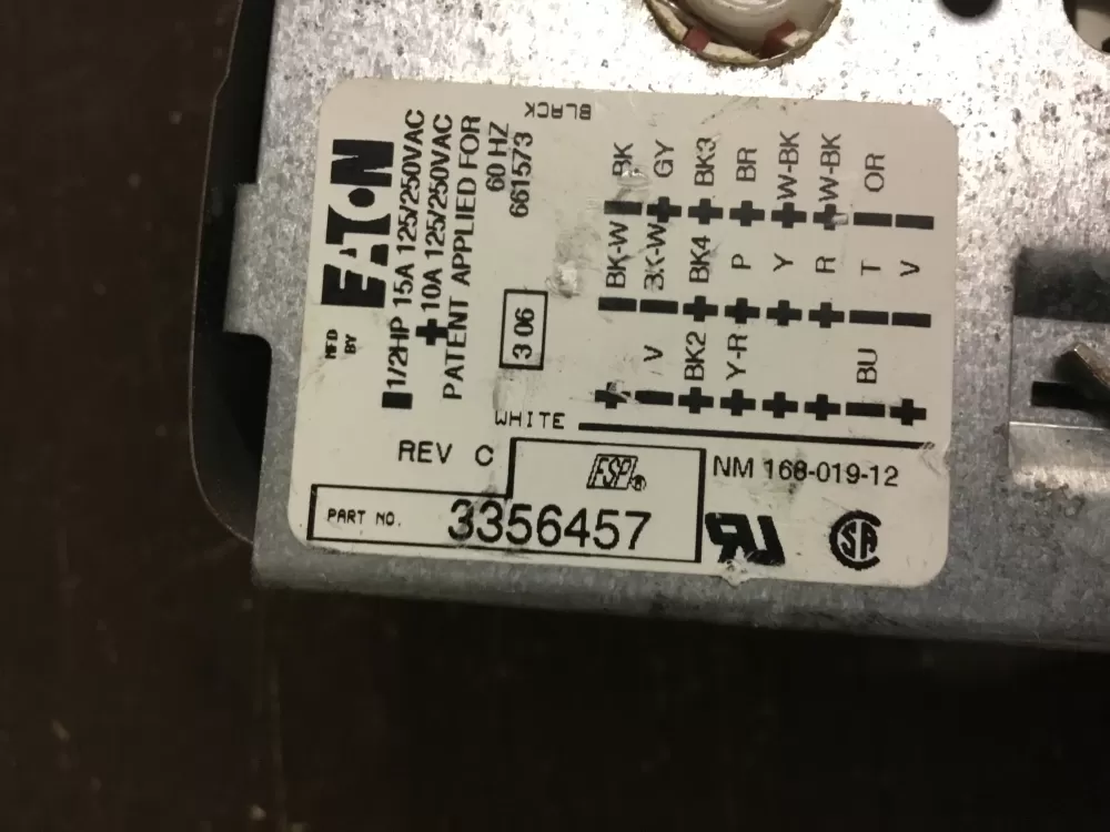 Kenmore 3356457 3356458 3946431 3946468 661573 Washer Timer AZ7321 | NR478
