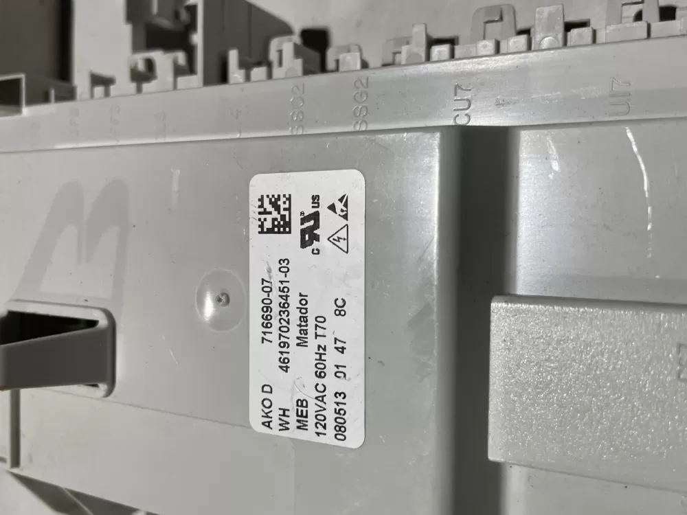 Whirlpool Kenmore 716690 07 Washer Control Board W10156258  AZ123755 | Wm281