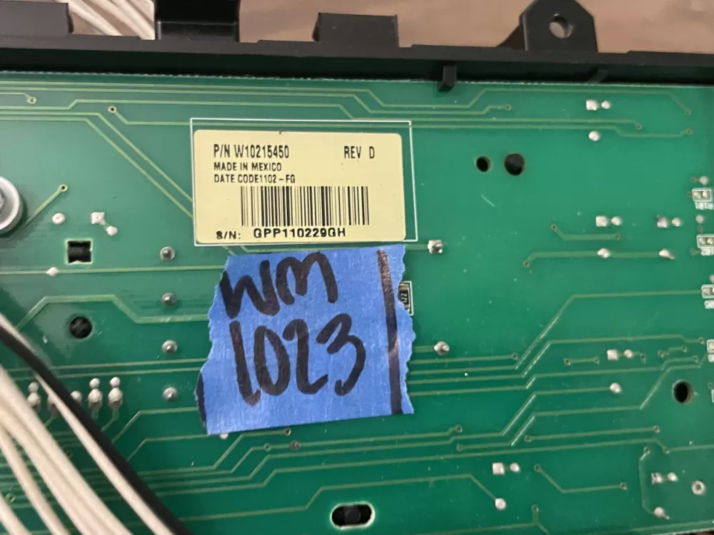 LG Whirlpool Maytag W10215800 W10215450 Washer Control Board  AZ99591 | Wm1023