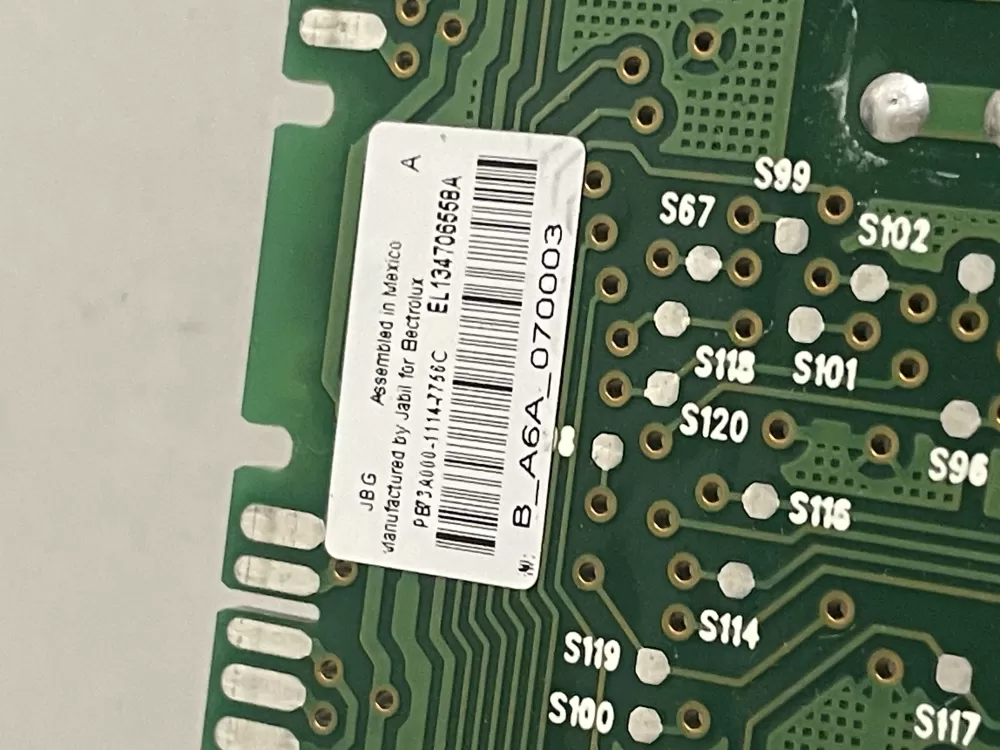 Frigidaire 134706558A Dryer Control Board AZ210890 | Wm1816