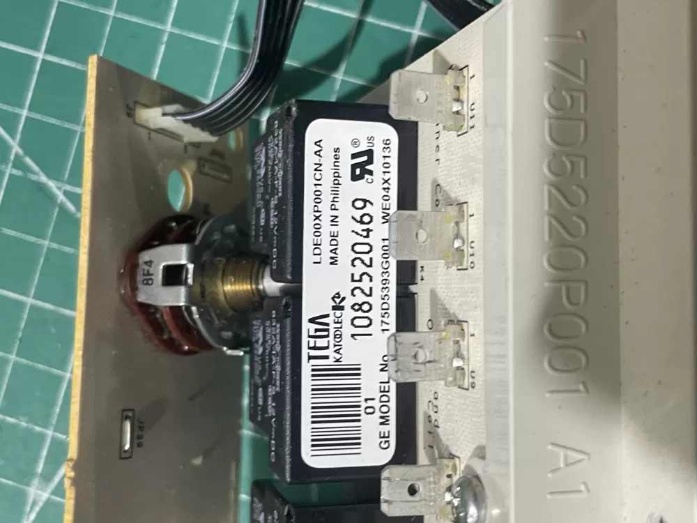 GE 175D5393G001 Dryer Control Board AZ196529 | Wm1129