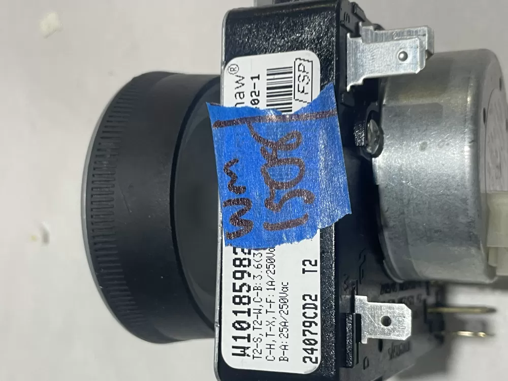 Whirlpool Maytag W10185982 Kenmore WPW10185982VP Dryer Timer AZ152553 | Wm1508