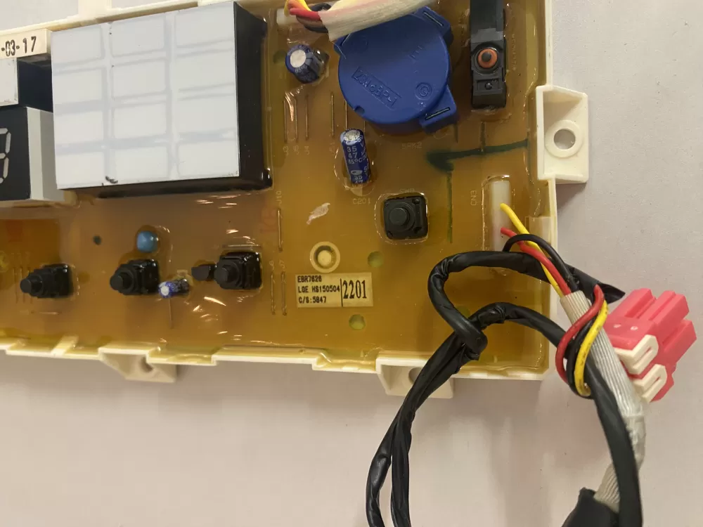 LG EBR76262201 EBR75446006 Washer Control Board AZ201163 | BK2431