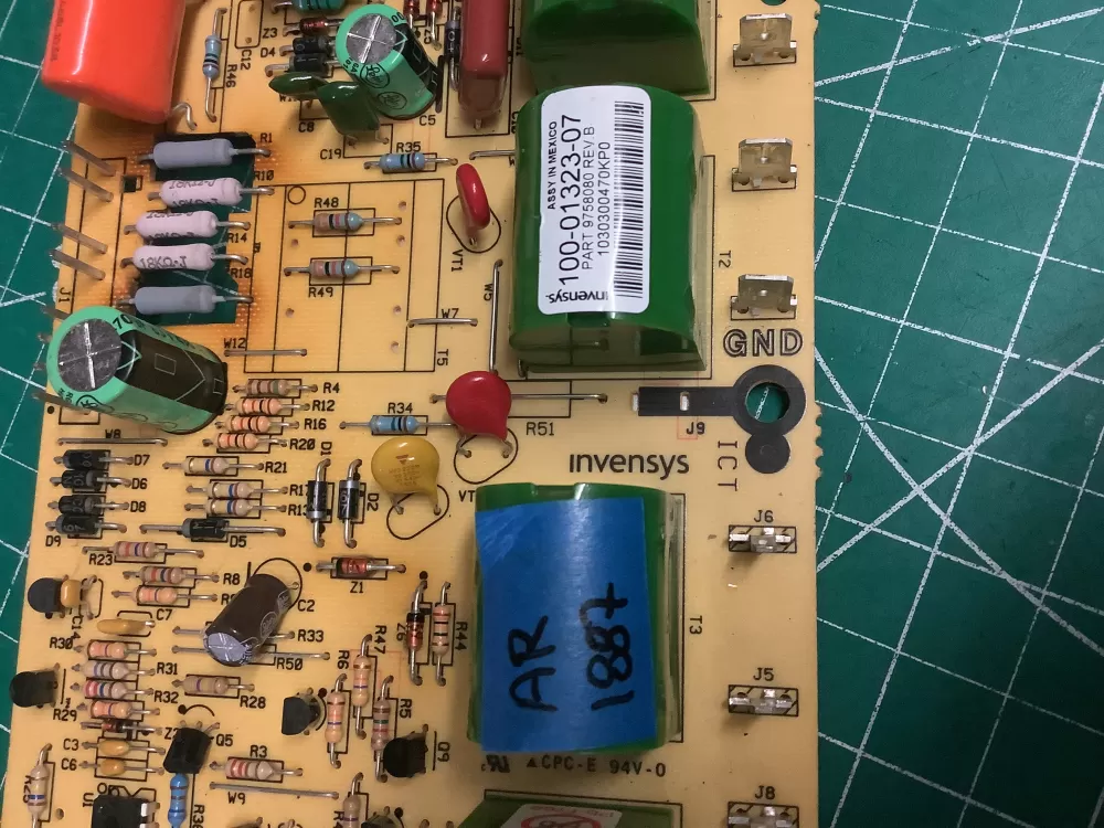 Whirlpool Amana 100 01323 07 9758080 Range Control Board AZ201472 | AR1887