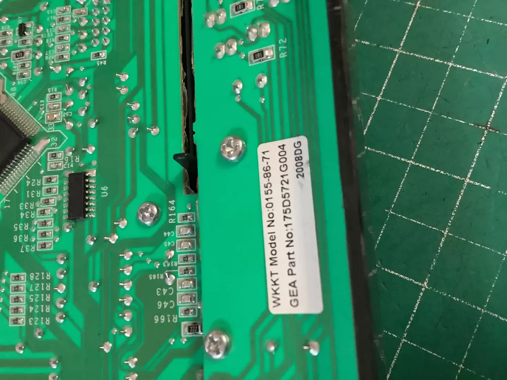 GE 175D5721G004 WH12X10387 Washer Control Board Interface AZ226241 | NRV855