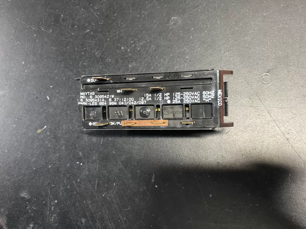 Maytag 6 3095421 Dryer Control Board Switch AZ23863 | BK858