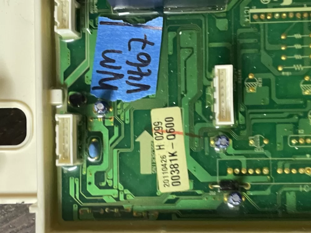 Samsung DC92-00381K AP5324657 Washer Control Board AZ51103 | Wmv467