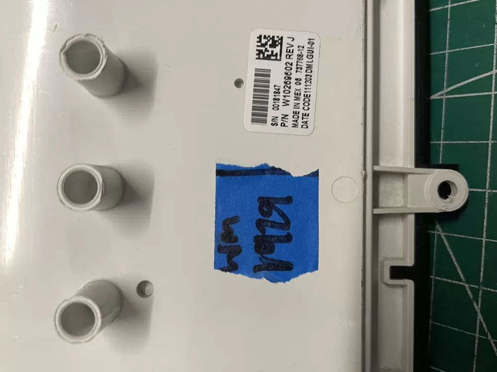 Whirlpool WPW10269602 Washer Control Board Interface AZ210429 | Wmv929